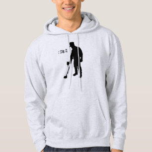Moletom Com Capuz Metal que detecta - eu o escavo - o Hoodie