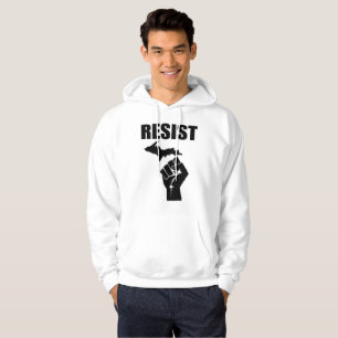 Moletom Com Capuz Michigan Fist RESIST