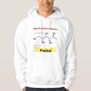 Moletom Com Capuz Molécula orgânica de Fucitol