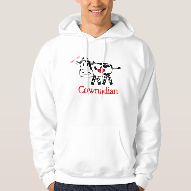 Moletom Com Capuz Moo, Shirt (Frente)