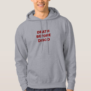 MOLETOM COM CAPUZ MORTE ANTES DO DISCO