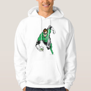 Moletom Com Capuz Mosca de lanterna verde para a frente