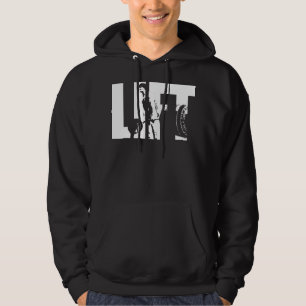 Moletom Com Capuz Motivação de Construção de Pormenores - LIFT - Ele
