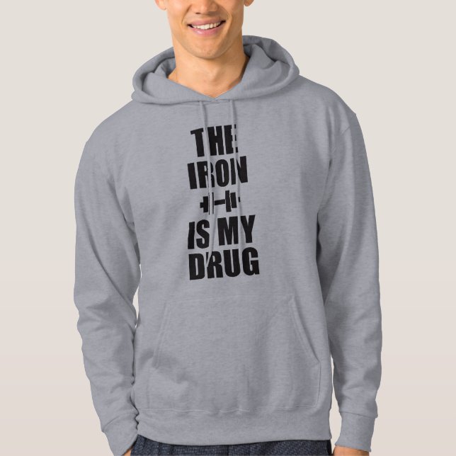 Moletom Com Capuz Motivação De Giro Para Construção De Porcos - O Fe (Frente)