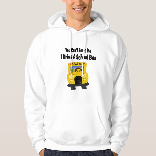 Moletom Com Capuz Motorista de Ônibus Engraçado (Frente)