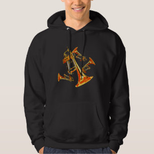 Moletom Com Capuz Múltiplos Trumpets