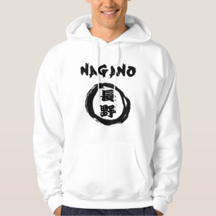 Moletom Com Capuz Nagano Grafite Kanji