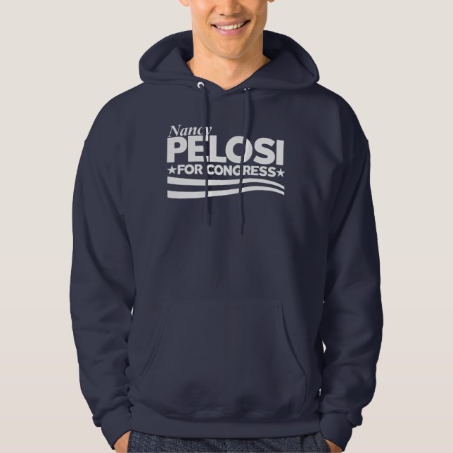 Moletom Com Capuz Nancy Pelosi (Frente)