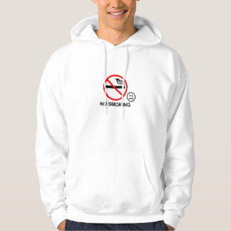 MOLETOM COM CAPUZ NÃO FUMADORES