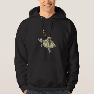 Moletom Com Capuz Natal da tartaruga & do caracol