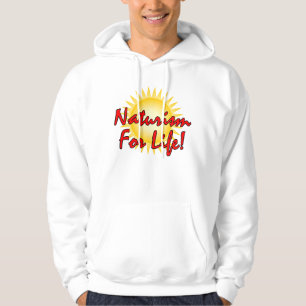 Moletom Com Capuz Naturista - naturismo para a vida