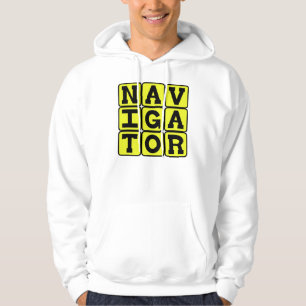 Moletom Com Capuz Navegador, Mestre do Mapa