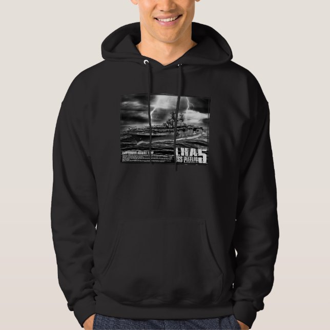 Moletom Com Capuz Navio de ataque anfíbio Peleliu Shirt (Frente)