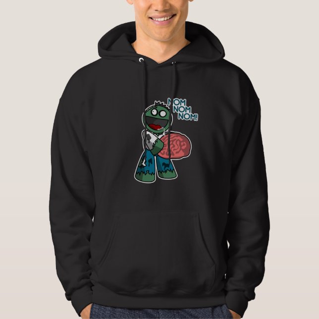 Moletom Com Capuz Nom Nom Nom! (Frente)