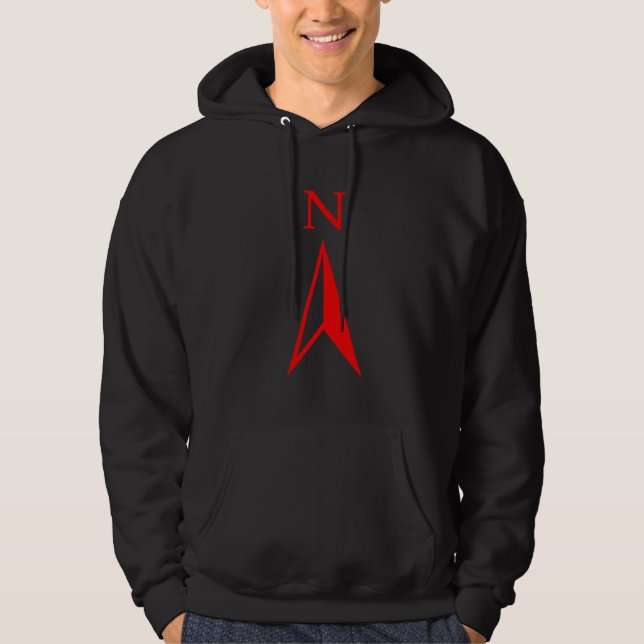 Moletom Com Capuz Norte (Frente)