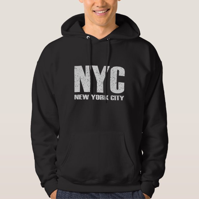 Moletom Com Capuz NYC - Cidade de Nova York (Frente)