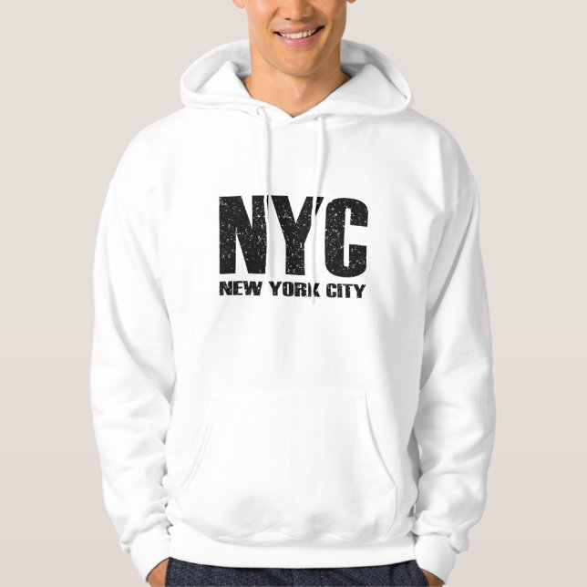 Moletom Com Capuz NYC - Cidade de Nova York (Frente)