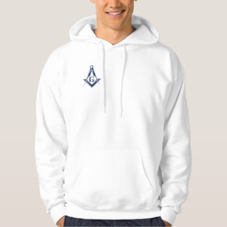Moletom Com Capuz O emblema azul do alojamento