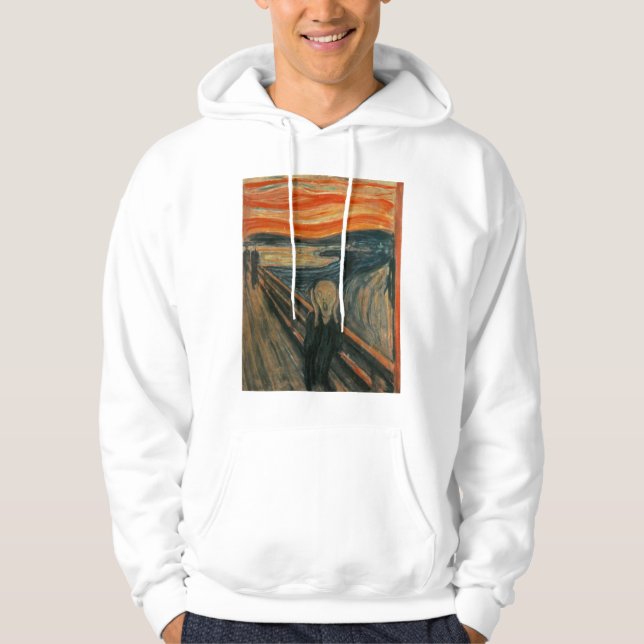 Moletom Com Capuz O Grito - Edvard Munch (Frente)