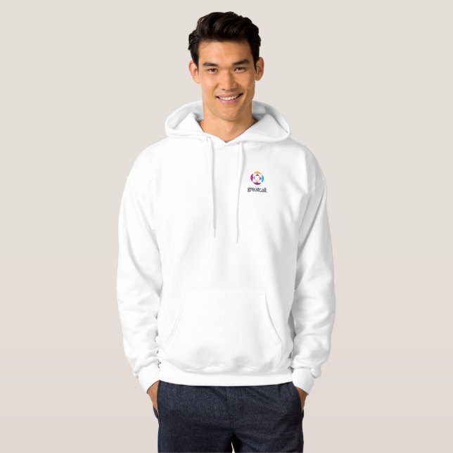 Moletom Com Capuz O Hoodie dos homens (Frente Completa)