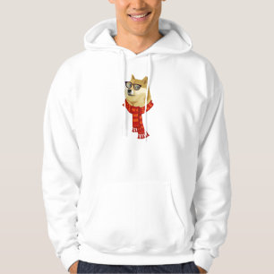 Moletom Com Capuz O Hoodie dos homens do Doge do hipster