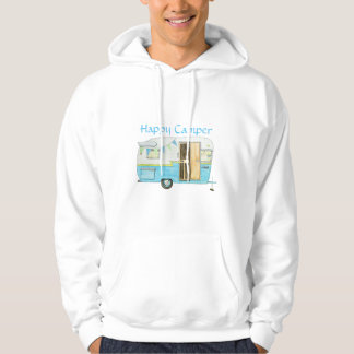 Moletom Com Capuz O Hoodie retro dos homens do reboque de campista