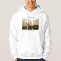 O olho de Londres, hoodie de Londres, Inglaterra