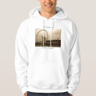 Moletom Com Capuz O olho de Londres, hoodie de Londres, Inglaterra