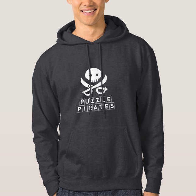 Moletom Com Capuz O quebra-cabeça pirateia o Hoodie! (Frente)
