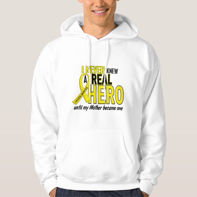Moletom Com Capuz O Sarcoma NUNCA CONHECEU uma mãe do HERÓI 2 (Frente)