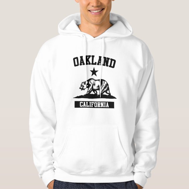 Moletom Com Capuz Oakland California (Frente)