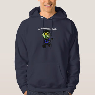 Moletom Com Capuz Obscuridade Hoody do zombi do Vegan