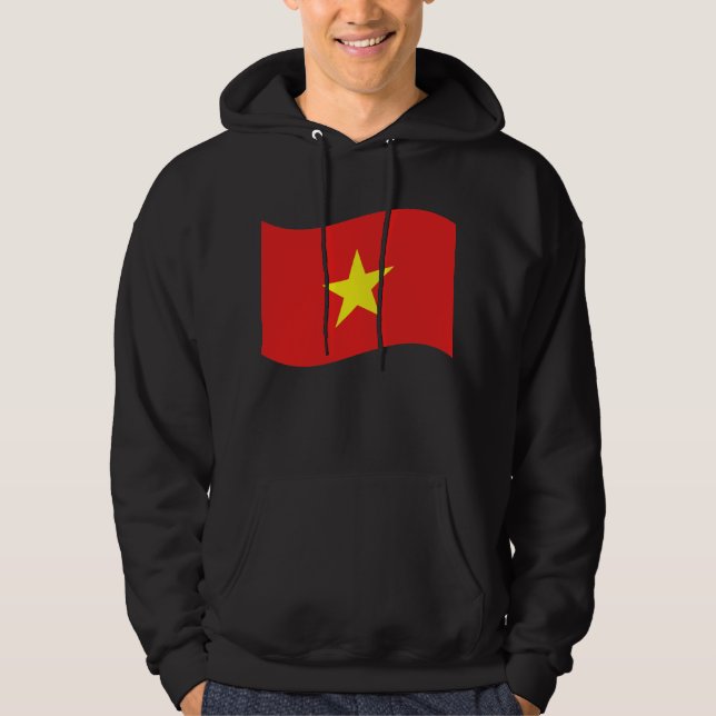 Moletom Com Capuz Onda de Sinalizador Vietnã (Frente)