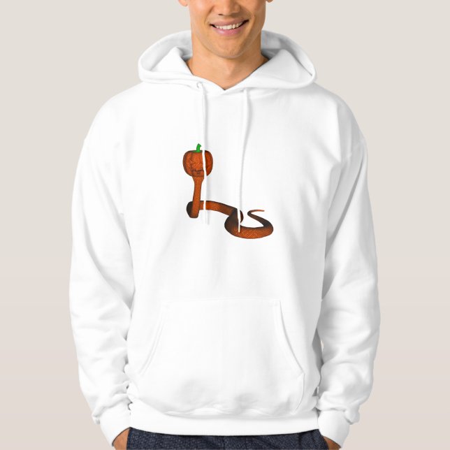 Moletom Com Capuz Orange Cobra (Frente)