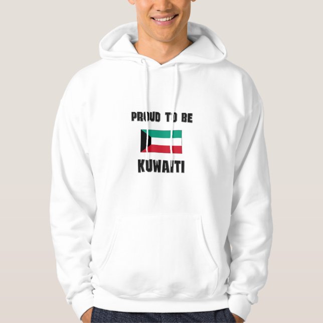 Moletom Com Capuz Orgulho De Ser KUWAITI (Frente)