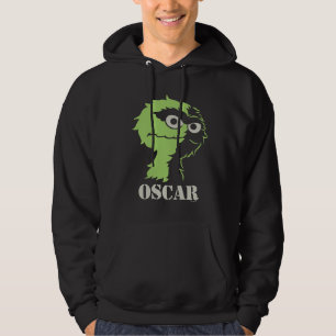 Moletom Com Capuz Oscar, o Grouch Half
