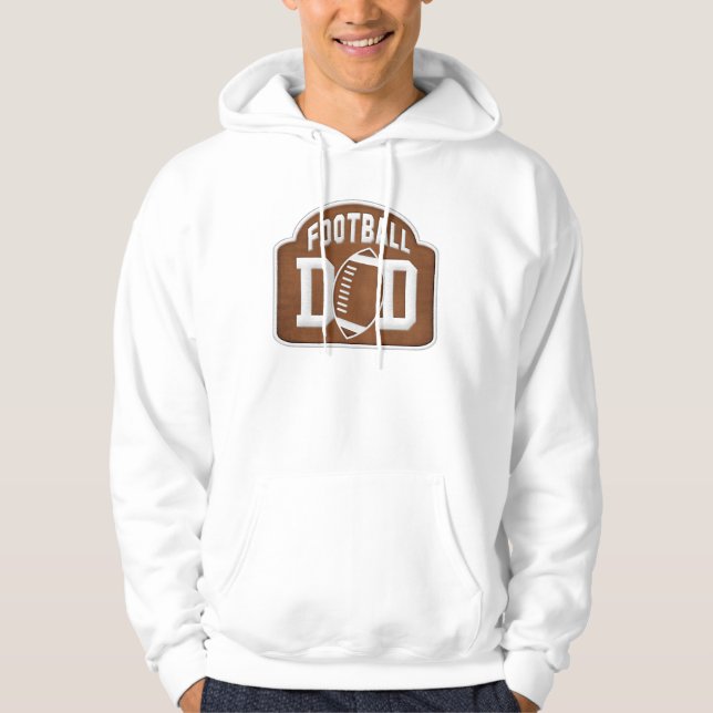 Moletom Com Capuz Pai do futebol (Frente)