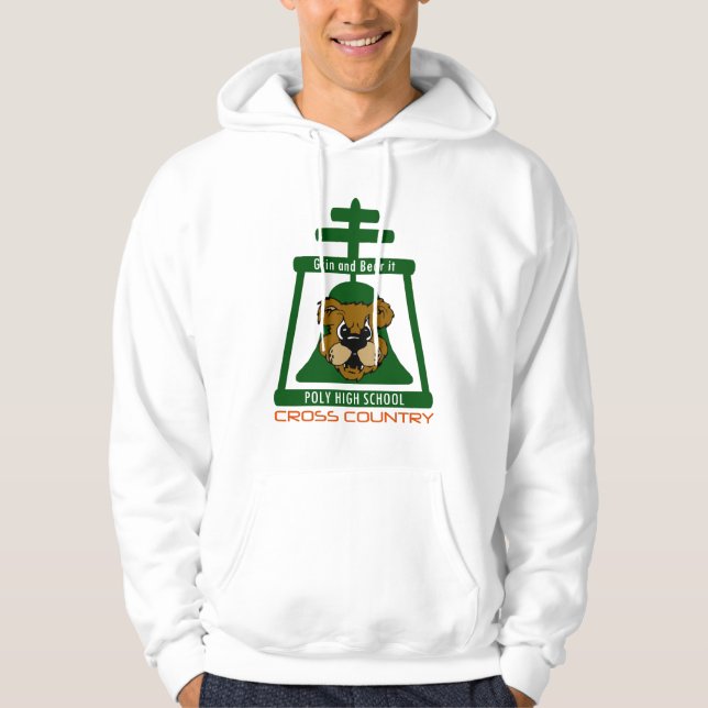 Moletom Com Capuz País transversal poli de H.S. - Hoodie (Frente)