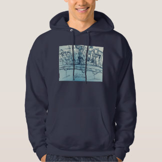 MOLETOM COM CAPUZ PAISAGEM URBANA CLÁSSICA