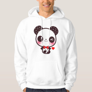 Moletom Com Capuz Panda de Kawaii