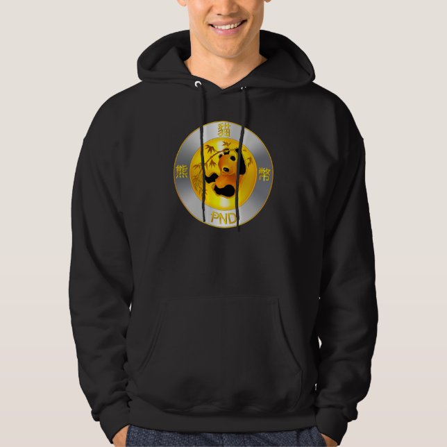 Moletom Com Capuz Pandacoin PND hoody (Frente)