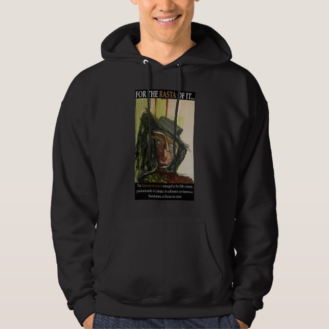MOLETOM COM CAPUZ PARA O RASTA DISSO (Frente)