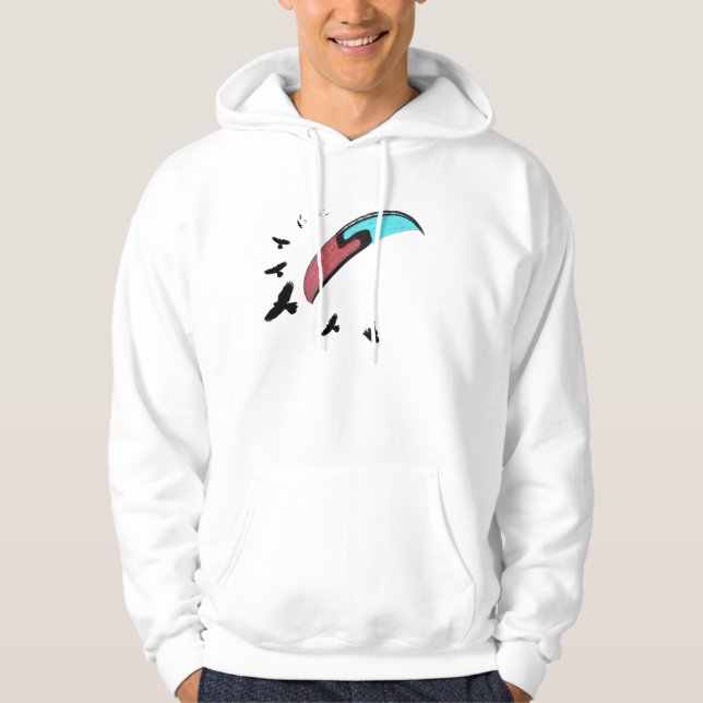 Moletom Com Capuz Parapente com Buzzard (Frente)