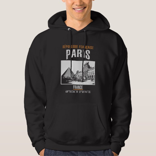 Moletom Com Capuz Paris (Frente)