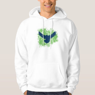 Moletom Com Capuz Pássaro Swooping de Seahawk para o jogo