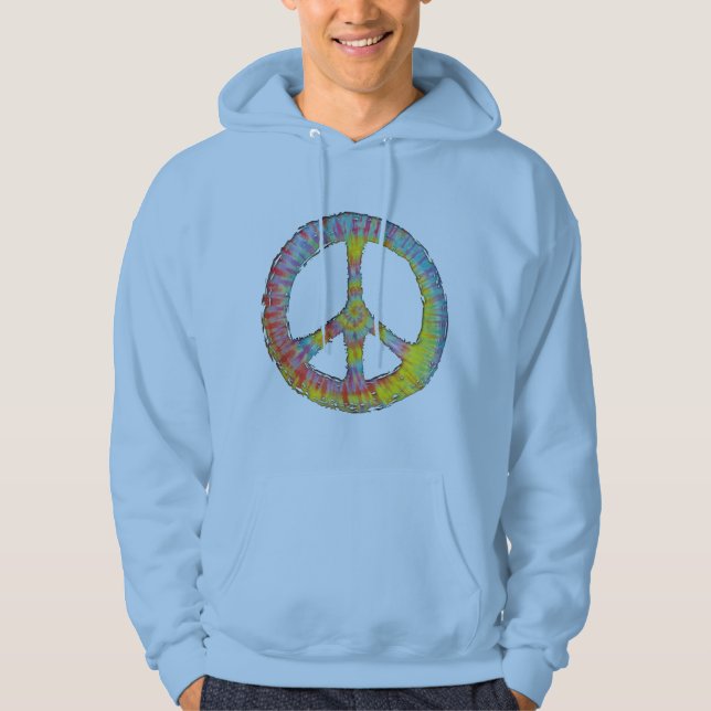 Moletom Com Capuz Paz 713 da Laço-Tintura (Frente)