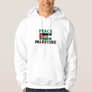 Moletom Com Capuz Paz na Palestina
