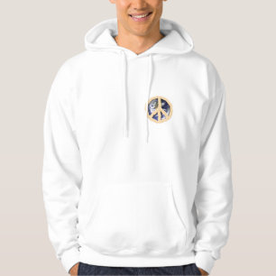 Moletom Com Capuz Paz no hoodie da terra