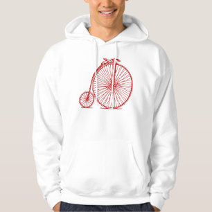 Moletom Com Capuz Penny Farthing - Ruby Red