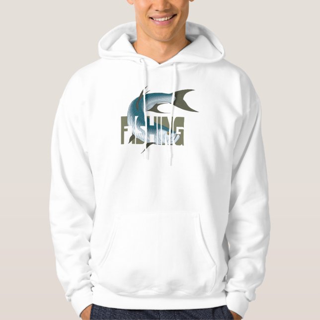Moletom Com Capuz Pesca de latão (Frente)